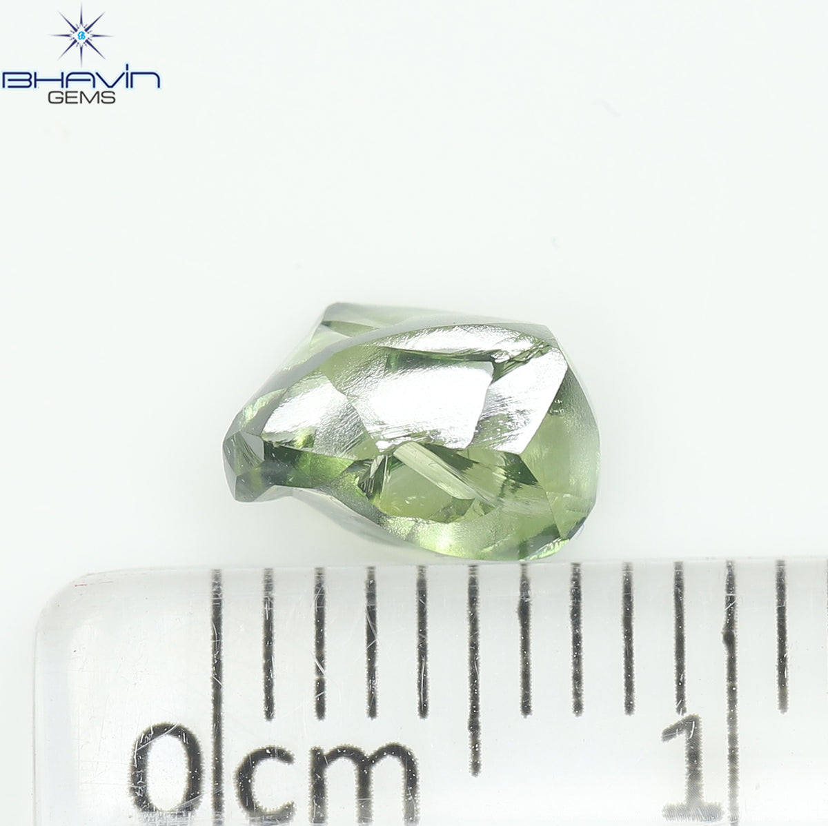 0.49 CT ラフシェイプ ナチュラル ダイヤモンド ピンク色 I3 クラリティ (4.90 MM)