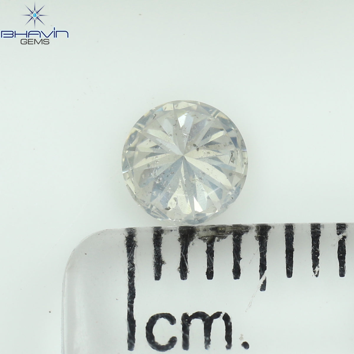 0.41 CT Round Shape Natural Loose Diamond White Color SI2 Clarity (4.80 MM)