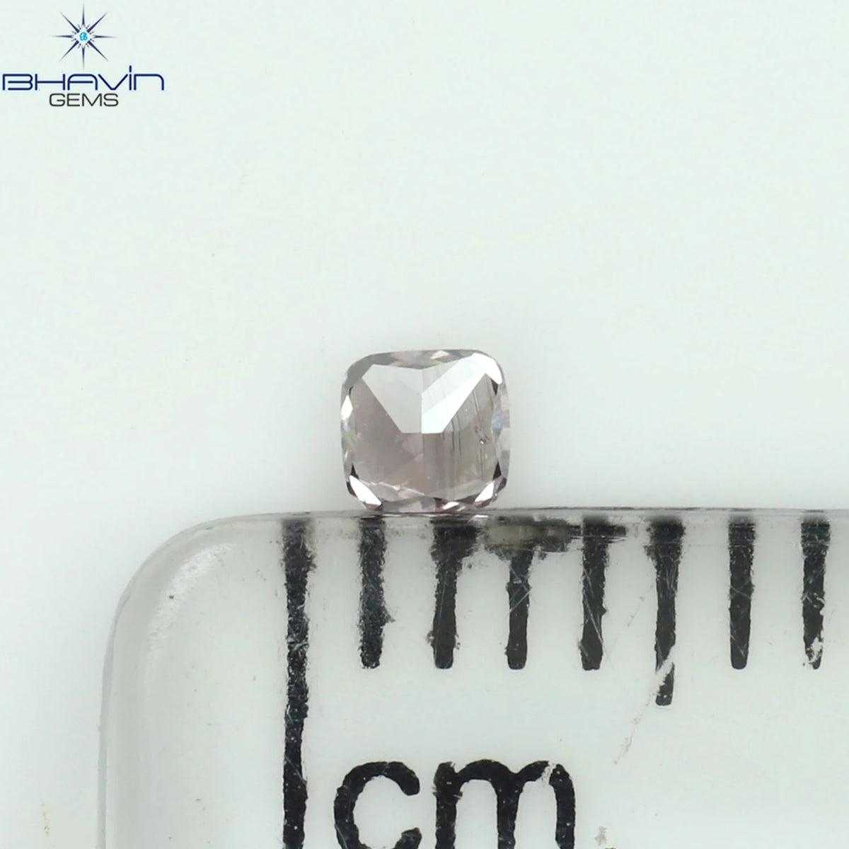 0.07 CT Natural Cushion Diamond Pink Color Clarity SI1 (2.25 MM)