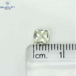 GIA Certified 1.00 CT Cushion Diamond Y To Z Color Natural Diamond SI2 Clarity (5.37 MM)