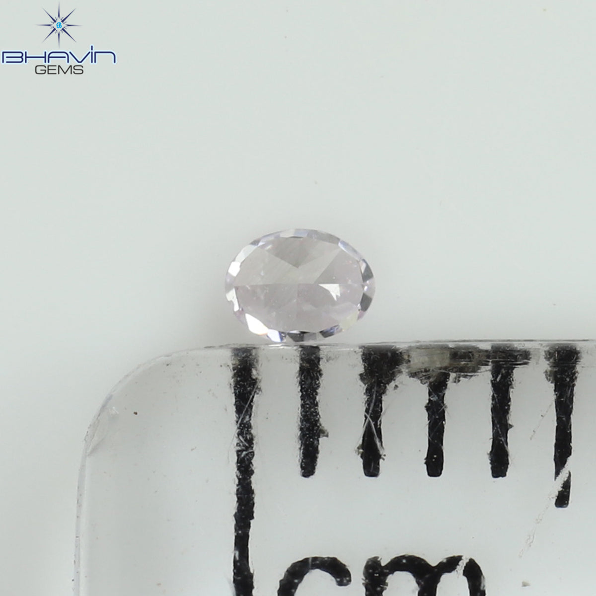 0.04 CT Natural Oval Diamond Pink Color Clarity VS2 (2.34 MM)