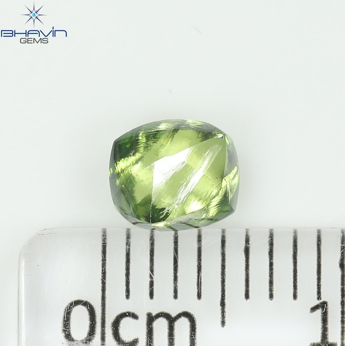 0.49 CT ラフシェイプ ナチュラル ダイヤモンド ピンク色 I3 クラリティ (4.90 MM)