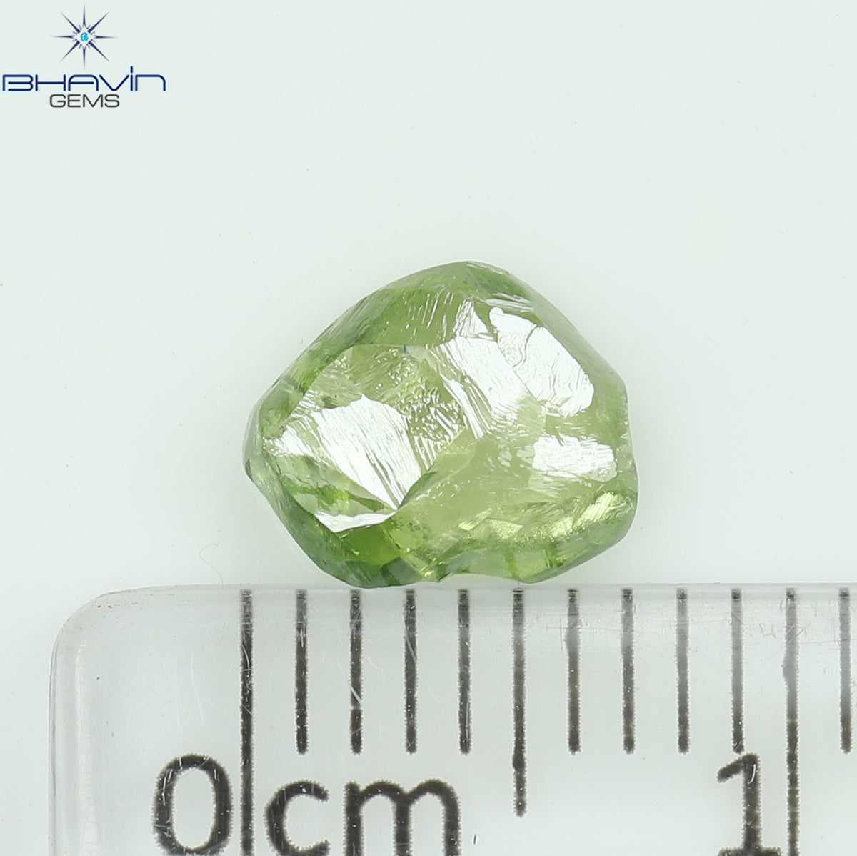 0.49 CT ラフシェイプ ナチュラル ダイヤモンド ピンク色 I3 クラリティ (4.90 MM)