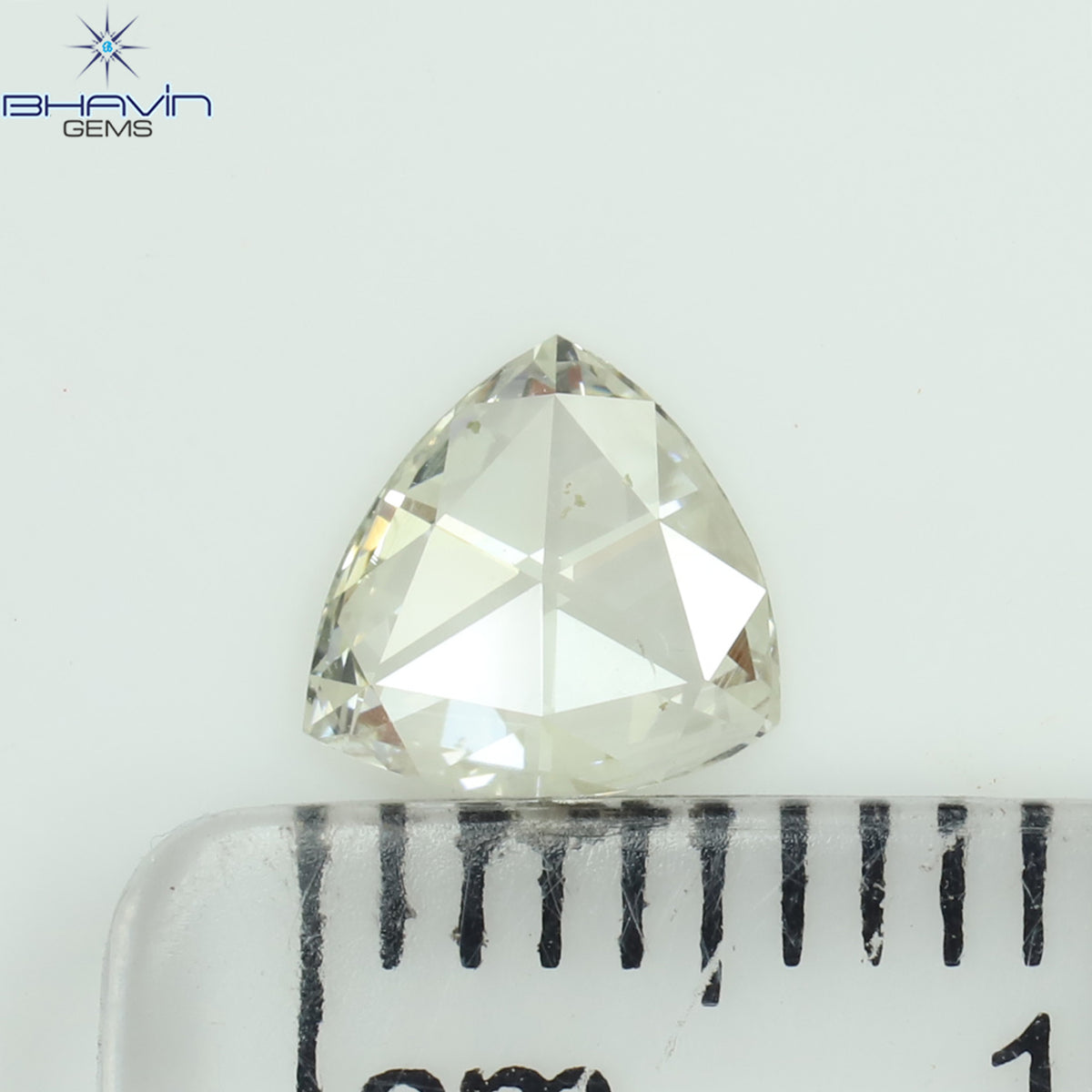 0.34 CT Natural Triangle Diamond White Color Clarity VS2 (6.06 MM)