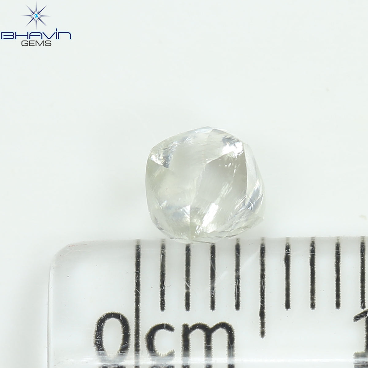 1.03 CT Natural Rough Diamond White Color Clarity VS (6.07 MM)