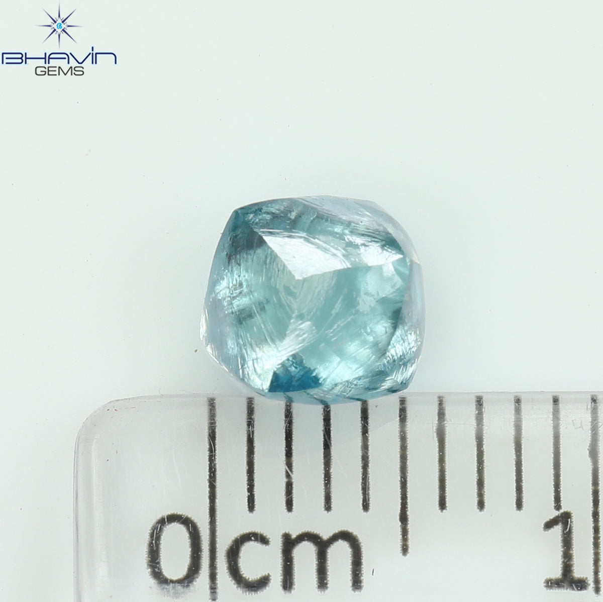 0.49 CT ラフシェイプ ナチュラル ダイヤモンド ピンク色 I3 クラリティ (4.90 MM)
