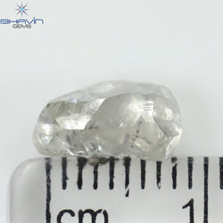 2.30 CT Rough Shape Natural Diamond White Color SI2 Clarity (9.53 MM)