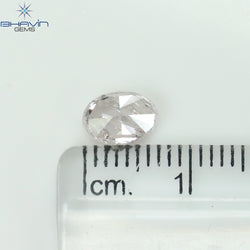 GIA Certified 1.03 CT Oval Shape Natural Diamond Pink Color I3 Clarity (7.24 MM)