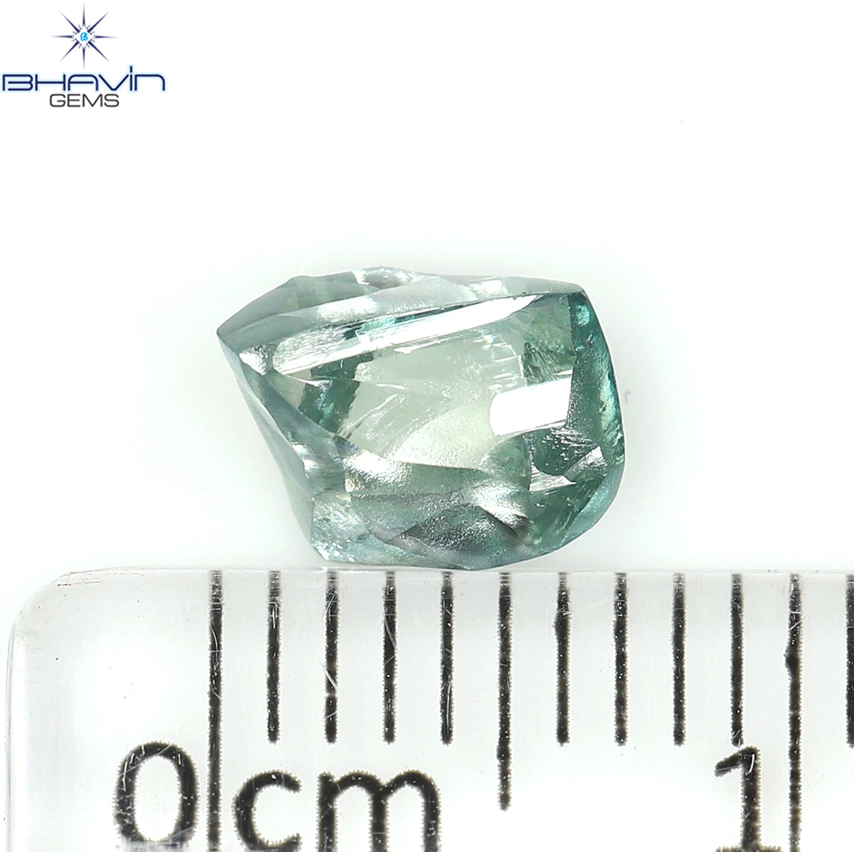 0.49 CT ラフシェイプ ナチュラル ダイヤモンド ピンク色 I3 クラリティ (4.90 MM)