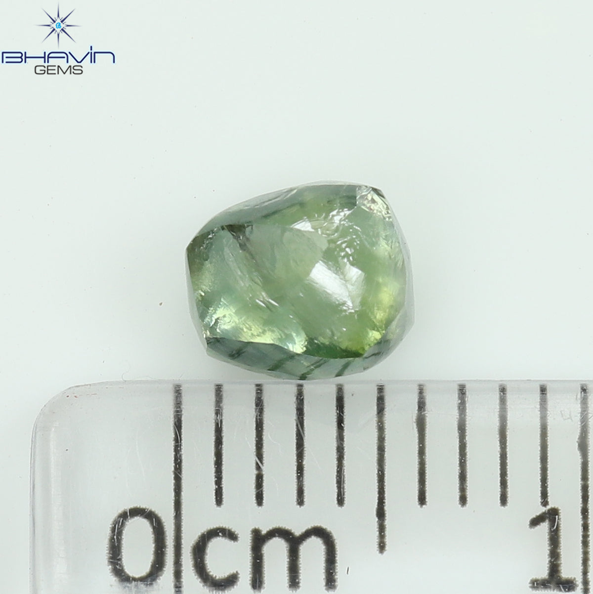 0.49 CT ラフシェイプ ナチュラル ダイヤモンド ピンク色 I3 クラリティ (4.90 MM)