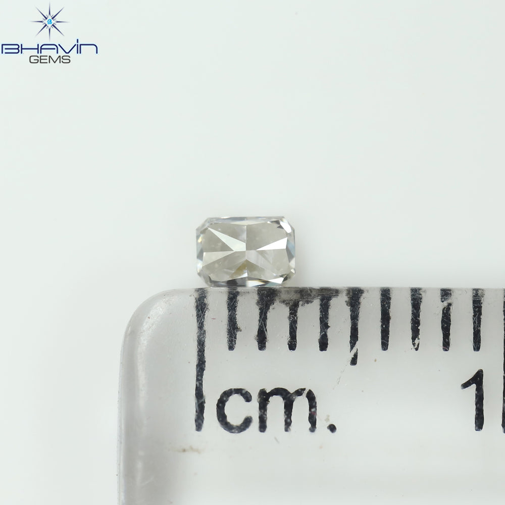 0.13 CT Radiant Diamond Enhanced White Color VS1 Clarity (3.25 MM)