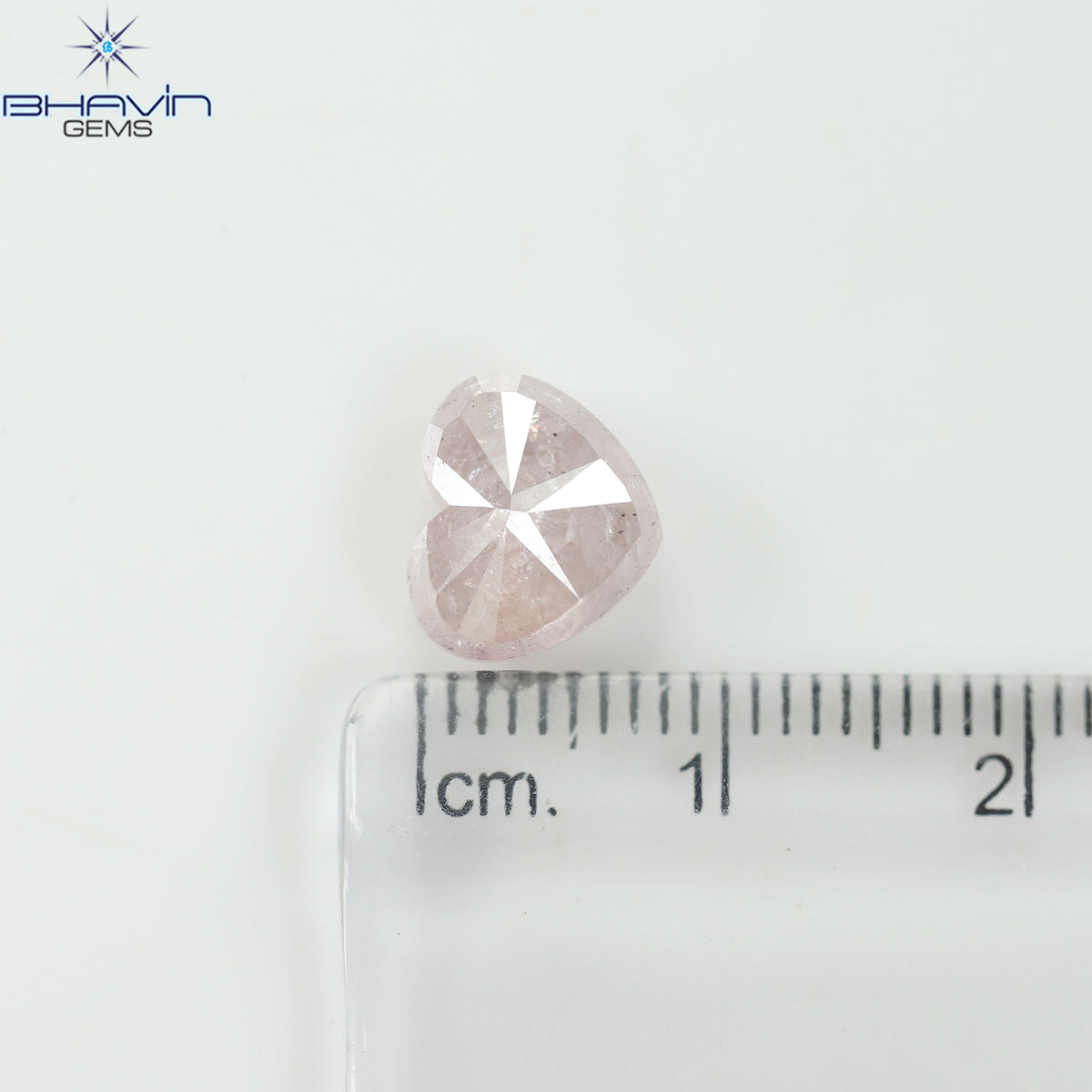 0.05 CT クッションシェイプ 天然ダイヤモンド ピンク色 I1 クラリティ (2.11 MM)