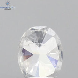 0.10 CT Oval Shape Natural Diamond White Color I1 Clarity (3.04 MM)