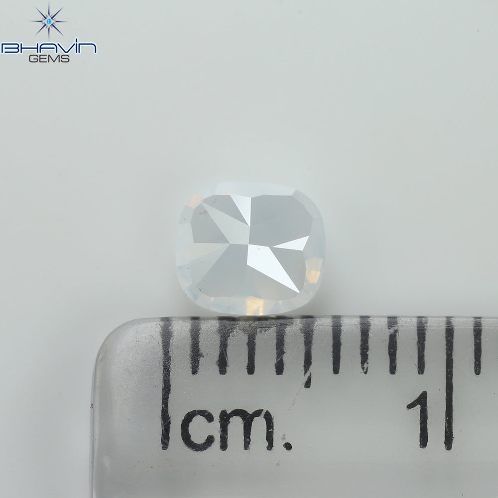 0.68 CT Cushion Shape Natural Diamond White Fancy Color VS2 Clarity (5.30 MM)