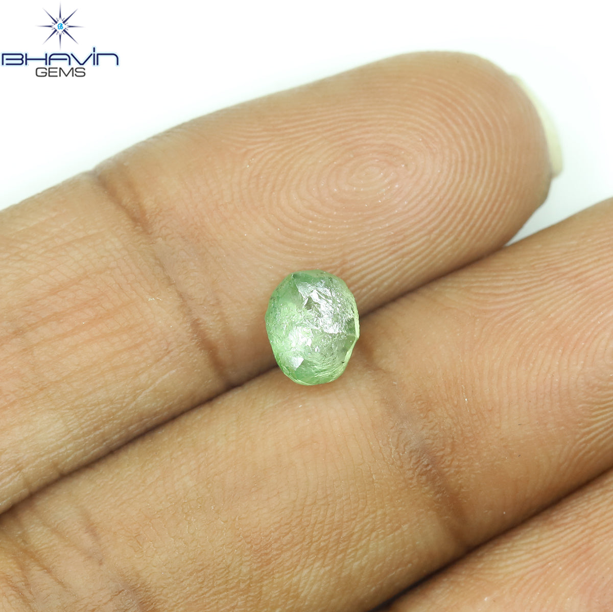 0.49 CT ラフシェイプ ナチュラル ダイヤモンド ピンク色 I3 クラリティ (4.90 MM)