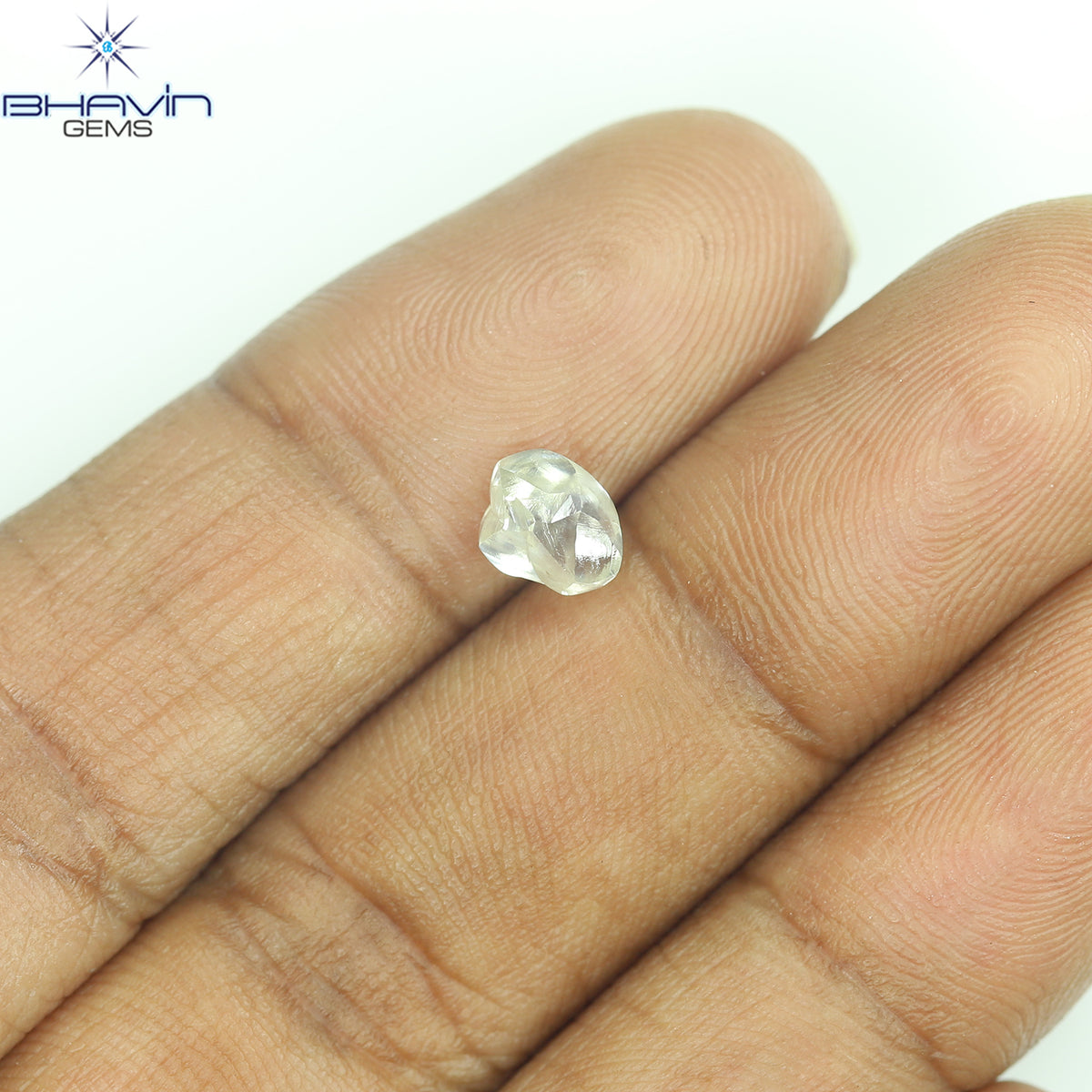 0.34 CT ハートシェイプ ナチュラル ダイヤモンド オレンジ色 VS1 クラリティ (4.59 MM)