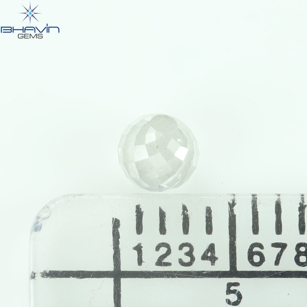 0.90 CT ラフ シェイプ ナチュラル ダイヤモンド ホワイト カラー VS1 クラリティ (5.95 MM)