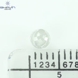 0.90 CT ラフ シェイプ ナチュラル ダイヤモンド ホワイト カラー VS1 クラリティ (5.95 MM)