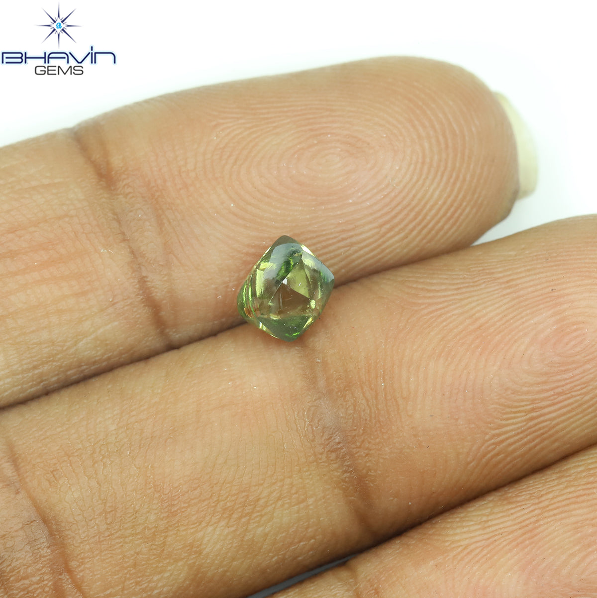 0.49 CT ラフシェイプ ナチュラル ダイヤモンド ピンク色 I3 クラリティ (4.90 MM)