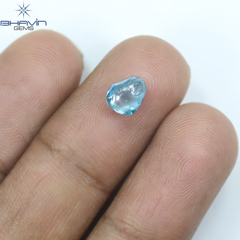 0.49 CT ラフシェイプ ナチュラル ダイヤモンド ピンク色 I3 クラリティ (4.90 MM)