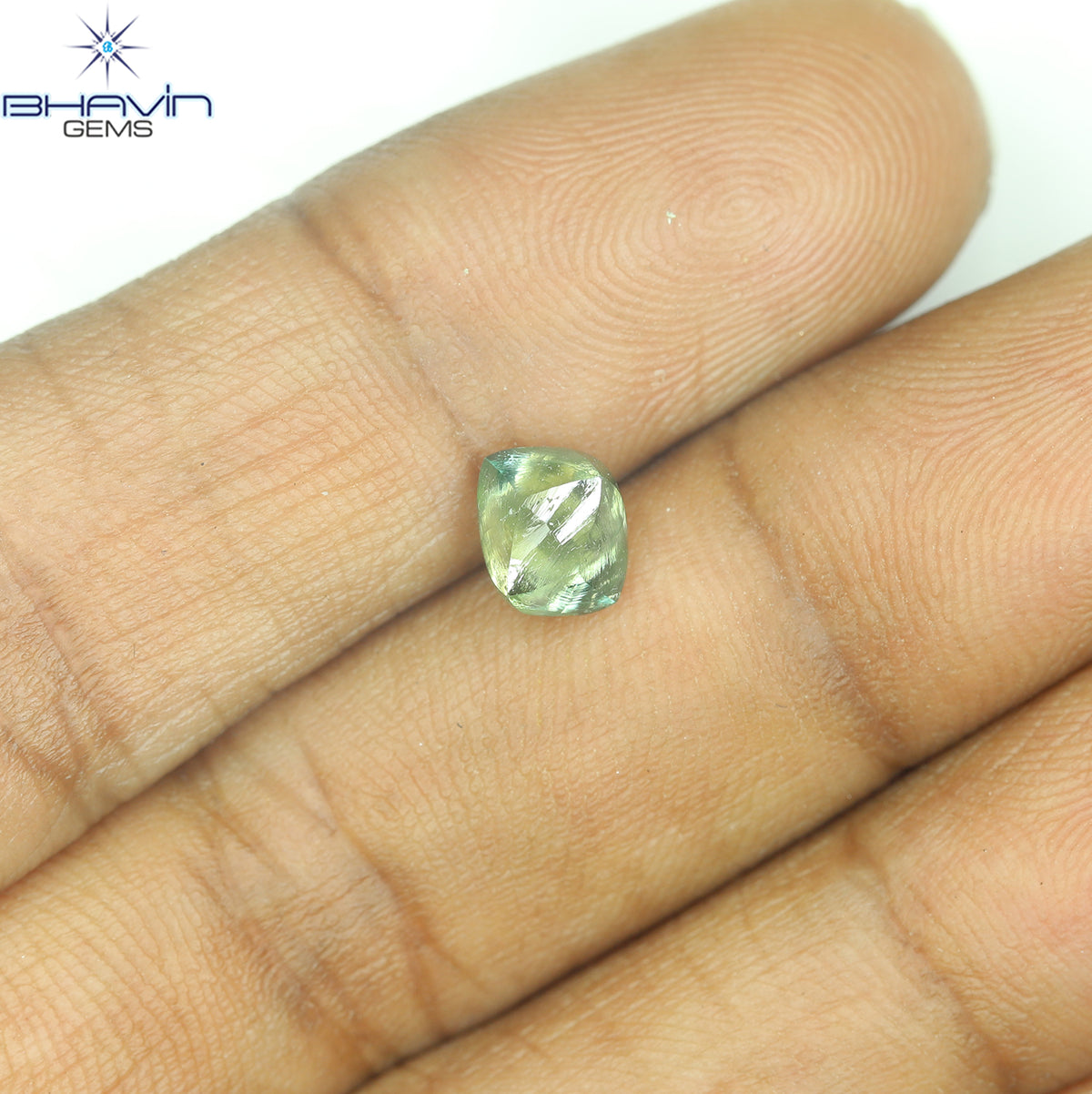 0.49 CT ラフシェイプ ナチュラル ダイヤモンド ピンク色 I3 クラリティ (4.90 MM)