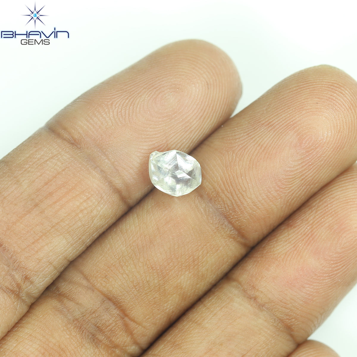 0.34 CT ハートシェイプ ナチュラル ダイヤモンド オレンジ色 VS1 クラリティ (4.59 MM)