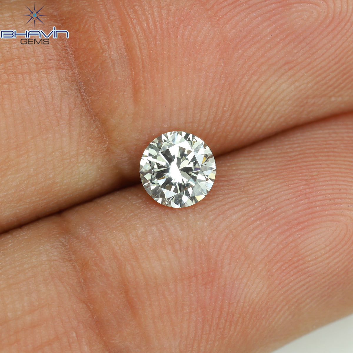0.40 CT Round Shape Natural Loose Diamond White Color SI1 Clarity (4.73 MM)