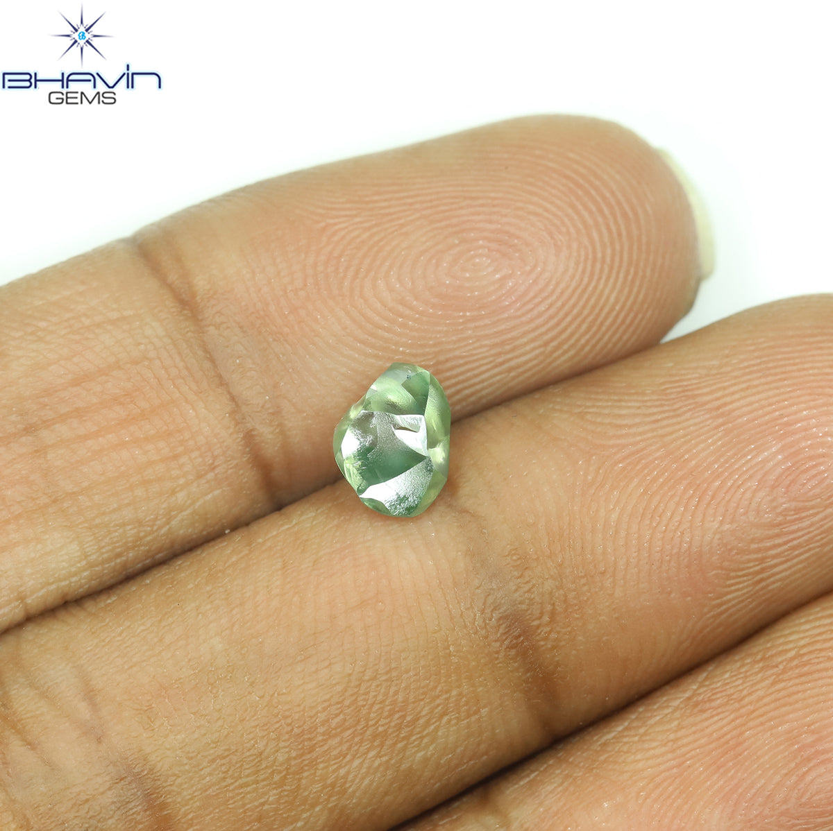 0.49 CT ラフシェイプ ナチュラル ダイヤモンド ピンク色 I3 クラリティ (4.90 MM)