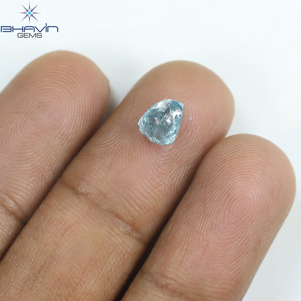 0.49 CT ラフシェイプ ナチュラル ダイヤモンド ピンク色 I3 クラリティ (4.90 MM)