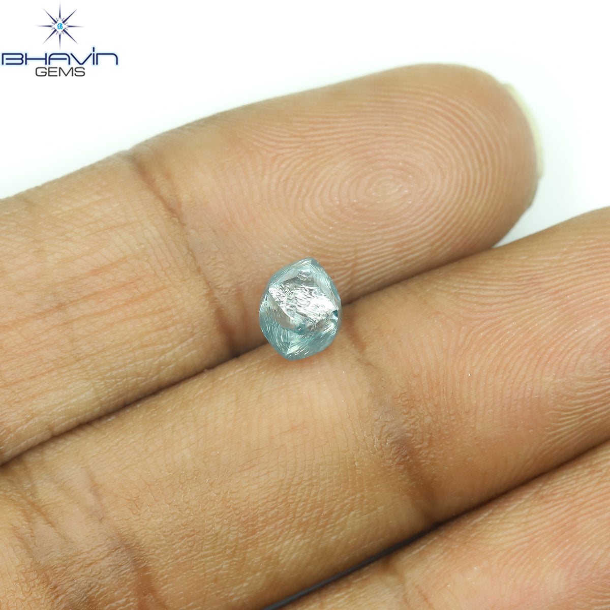 0.49 CT ラフシェイプ ナチュラル ダイヤモンド ピンク色 I3 クラリティ (4.90 MM)