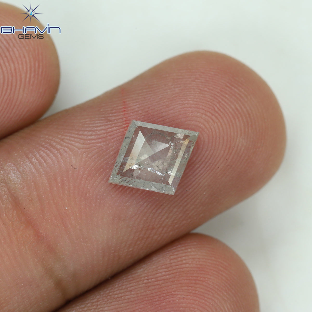 1.26 CT カイトシェイプ 天然ルースダイヤモンド ホワイトカラー I3 クラリティ (9.76 MM)