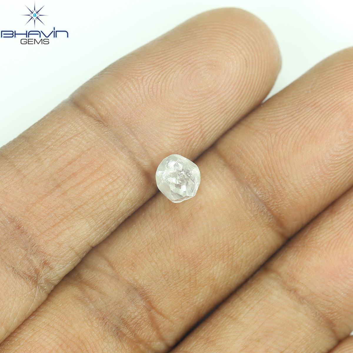 0.34 CT ハートシェイプ ナチュラル ダイヤモンド オレンジ色 VS1 クラリティ (4.59 MM)