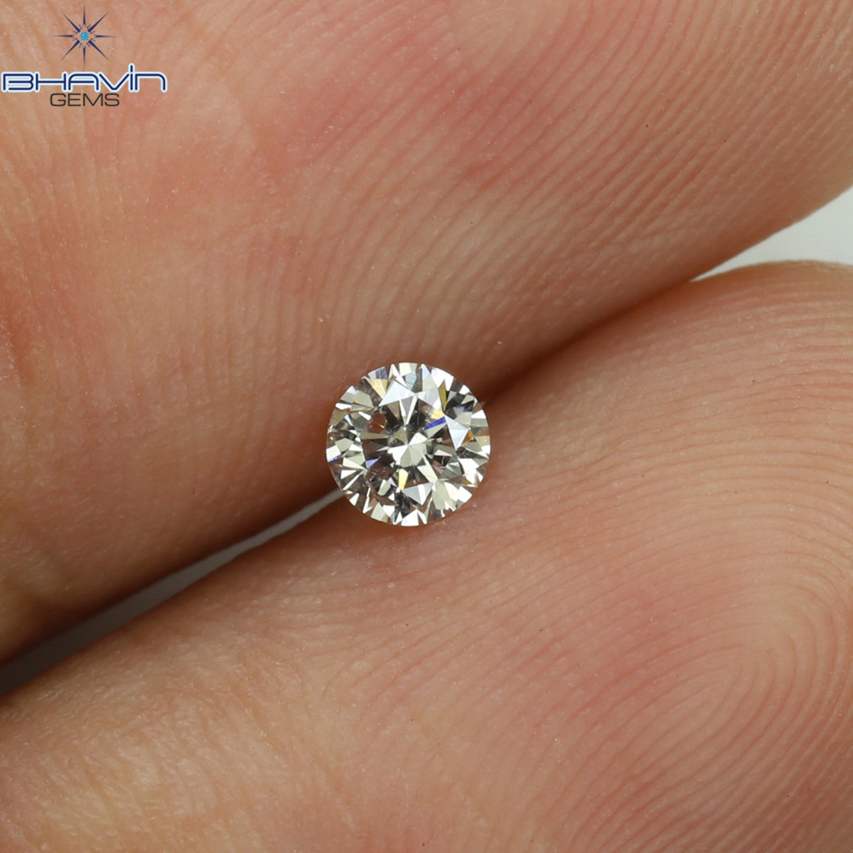 0.12 CT Natural Round Diamond Pink Color Clarity SI1 (3.28 MM)