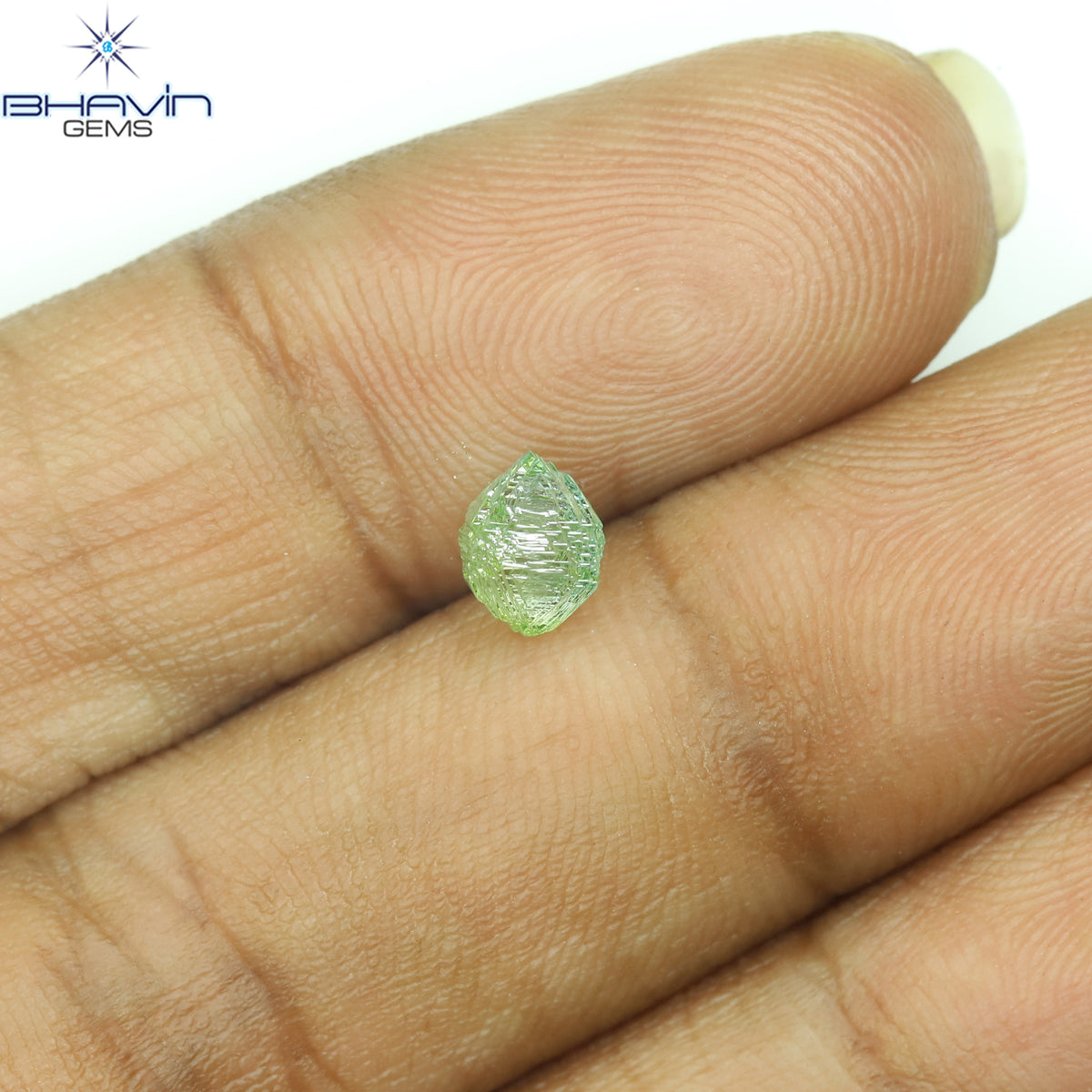0.49 CT ラフシェイプ ナチュラル ダイヤモンド ピンク色 I3 クラリティ (4.90 MM)