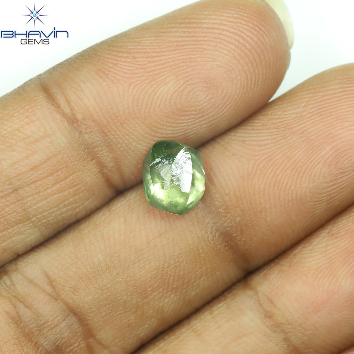 0.49 CT ラフシェイプ ナチュラル ダイヤモンド ピンク色 I3 クラリティ (4.90 MM)