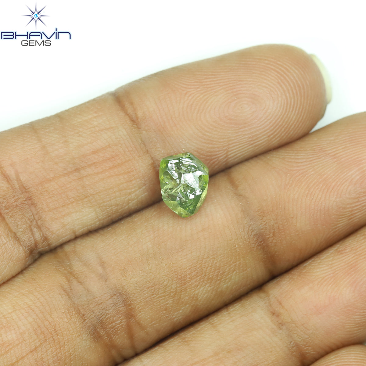 0.49 CT ラフシェイプ ナチュラル ダイヤモンド ピンク色 I3 クラリティ (4.90 MM)