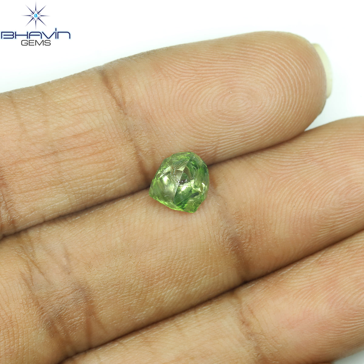 0.49 CT ラフシェイプ ナチュラル ダイヤモンド ピンク色 I3 クラリティ (4.90 MM)