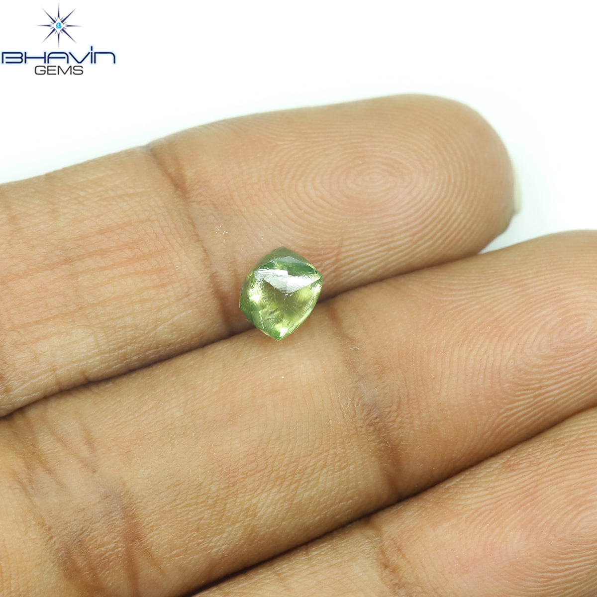 0.49 CT ラフシェイプ ナチュラル ダイヤモンド ピンク色 I3 クラリティ (4.90 MM)