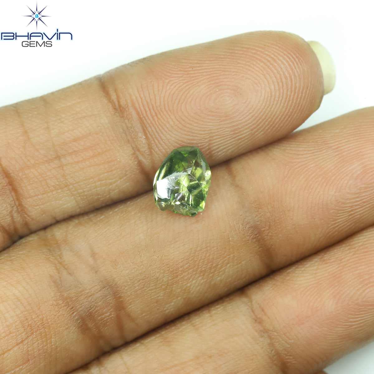0.49 CT ラフシェイプ ナチュラル ダイヤモンド ピンク色 I3 クラリティ (4.90 MM)