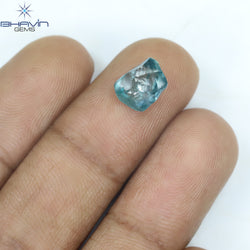 0.49 CT ラフシェイプ ナチュラル ダイヤモンド ピンク色 I3 クラリティ (4.90 MM)