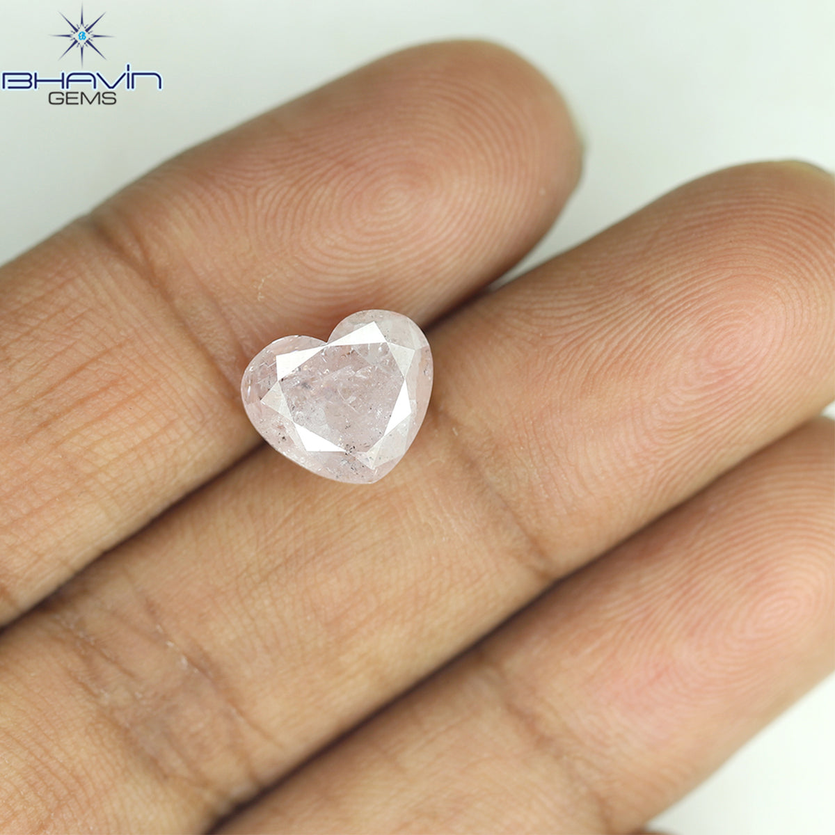 0.05 CT クッションシェイプ 天然ダイヤモンド ピンク色 I1 クラリティ (2.11 MM)