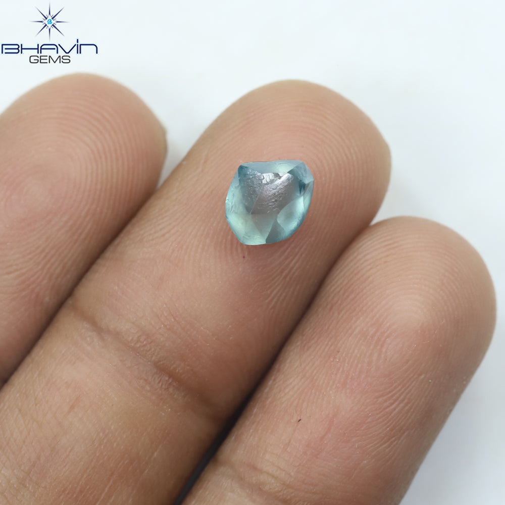 0.49 CT ラフシェイプ ナチュラル ダイヤモンド ピンク色 I3 クラリティ (4.90 MM)