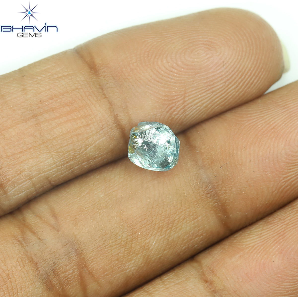 0.49 CT ラフシェイプ ナチュラル ダイヤモンド ピンク色 I3 クラリティ (4.90 MM)