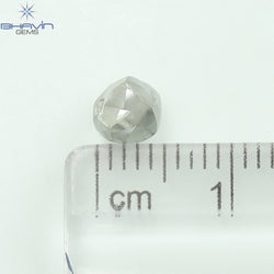 1.12 CT Rough Shape Natural Diamond white Color VS2 Clarity (5.32 MM)
