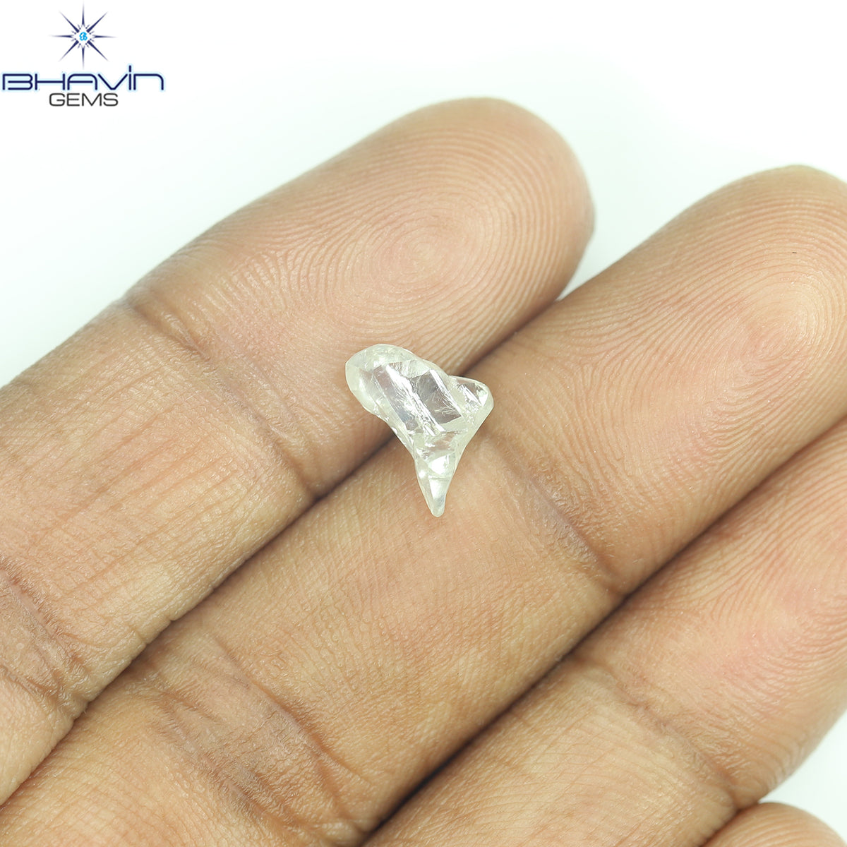 1.15 CT Natural Rough Diamond White Color Clarity VS (9.31 MM)