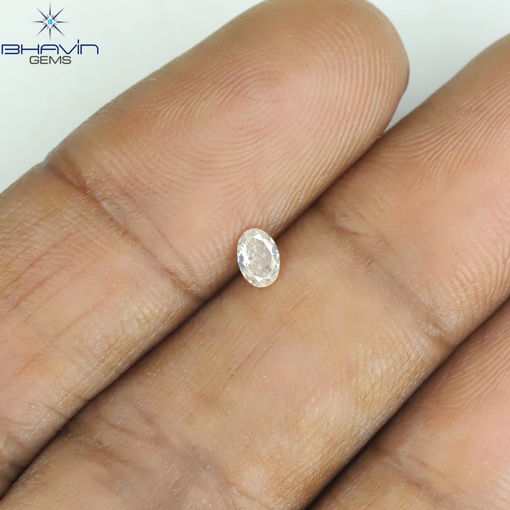 0.15 CT Oval Shape Natural Diamond White Color SI1 Clarity (3.63 MM)