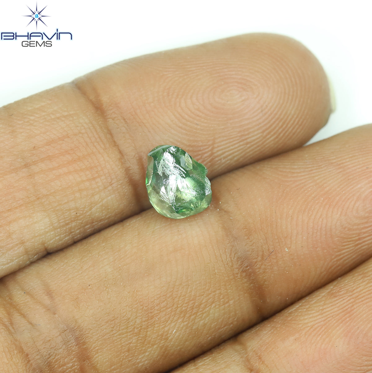 0.49 CT ラフシェイプ ナチュラル ダイヤモンド ピンク色 I3 クラリティ (4.90 MM)