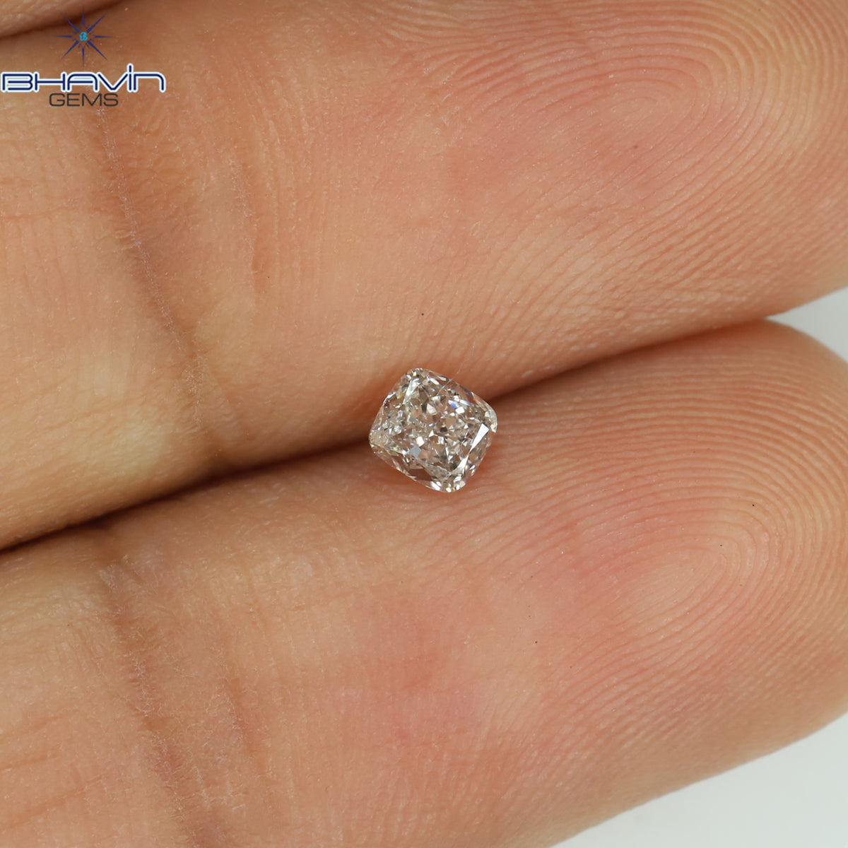0.05 CT クッションシェイプ 天然ダイヤモンド ピンクカラー VS2 クラリティ (2.28 MM)