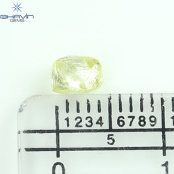 0.90 CT ラフ シェイプ ナチュラル ダイヤモンド ホワイト カラー VS1 クラリティ (5.95 MM)