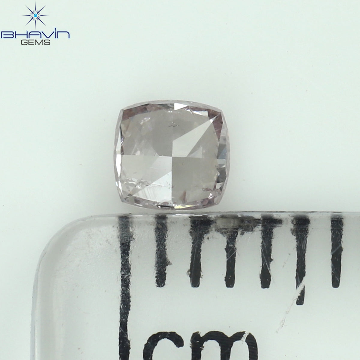 0.05 CT クッションシェイプ 天然ダイヤモンド ピンク色 I1 クラリティ (2.11 MM)